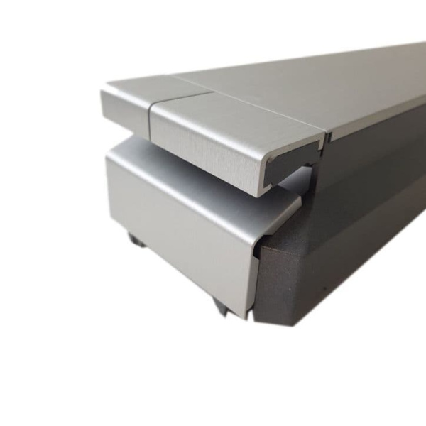 Крышка смывного бачка для сантехнического модуля Geberit Monolith для унитаза, матированный алюминий  243.440.TA.1